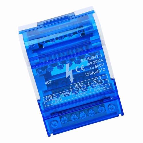 Soluciones de Cableado Organizado: Análisis de la Caja de Empalme Xixian para Carril DIN