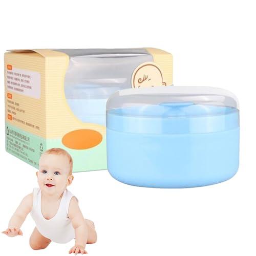 Estuche para polvos | Caja de esponja para almacenamiento de esponja, soporte aplicador para viajes, uso diario, dormitorio, hogar, baño, cuidadores, hombros, cara debajo de los brazos