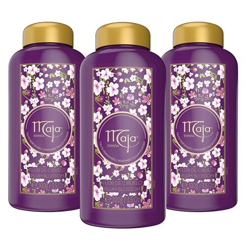 Maja Talco Perfumado Plum Blossom 100 g. Pack 3 ud.