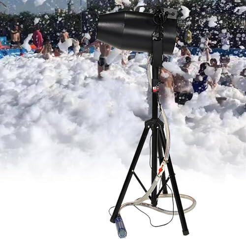 Transforma tus eventos con la potente máquina de espuma FJYAWEN de 1000W