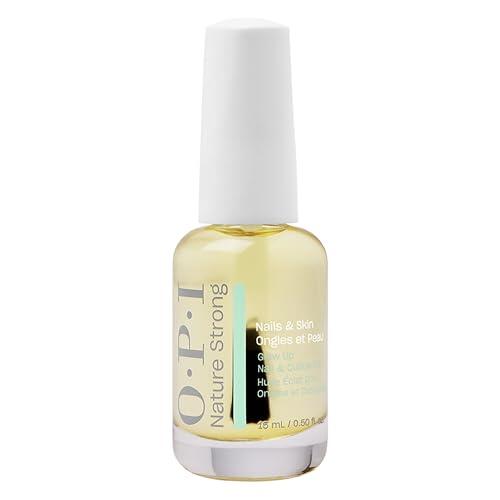 OPI Nature Strong Skincare Glow Up - Aceite para Uñas y Cutículas - Tratamiento con Vitamina E - Aceite para Uñas Dañadas (15ml)