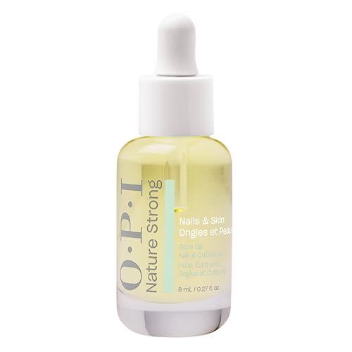 OPI Nature Strong Skincare Glow Up - Aceite para Uñas y Cutículas - Tratamiento con Vitamina E - Aceite para Uñas Dañadas (8ml)