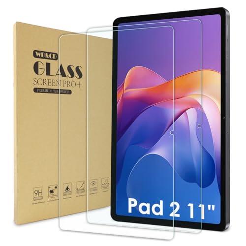 WD&CD 2 Packs Protector de Pantalla Compatible para Xiaomi Redmi Pad 2, 9H Dureza, Alta Definicion, 11'' Cristal Templado Film Compatible con Redmi Pad 2, Bubble Free