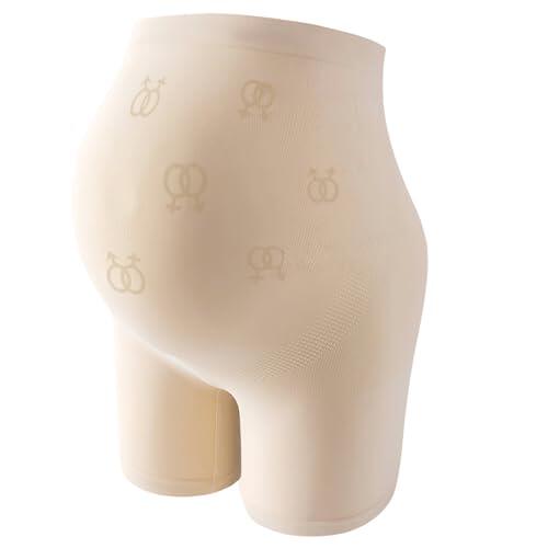 Vxiwscy Bragas Embarazada Cintura Alta Pantalon Antirozaduras Mujer Verano, Ropa Interior de Algodón para Embarazadas, Confort y Soporte para el Vientre en Crecimiento, Ideal para Uso Diario