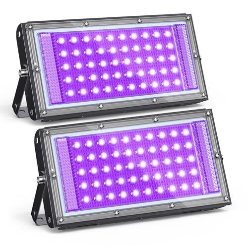 Ilumina tus eventos y proyectos técnicos con el foco de luz negra GKT de 50W
