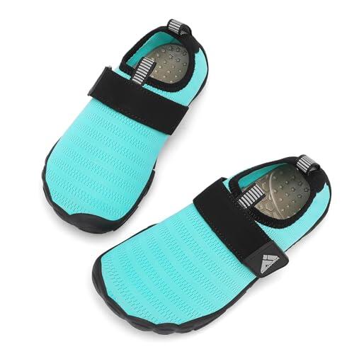 Mishansha Zapatos de Playa Niño Niña Secado Rápido Escarpines Agua Antideslizantes Zapatillas de Piscina Surf Buceo 34 EU