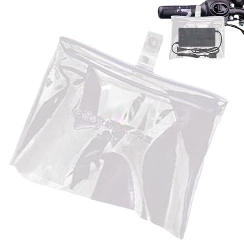 Funda impermeable para cargador de scooter, cubierta protectora transparente, bolsa colgante portátil a prueba de lluvia para nieve, invierno, lluvia, uso en todo tipo de clima