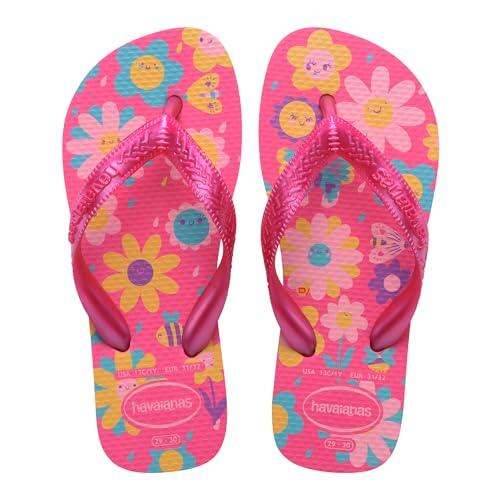 Havaianas Kids Flores FlipFlop Niñas Pink Flux/Pink Gum 23 EU