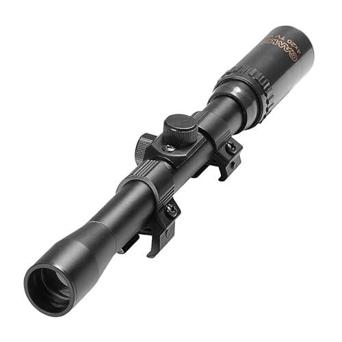 Visor telescópico Gamo 4X20 - mira telescópica para carabinas, Rifles y escopetas de balines o perdigones (Aire comprimido) con Montura de 11mm