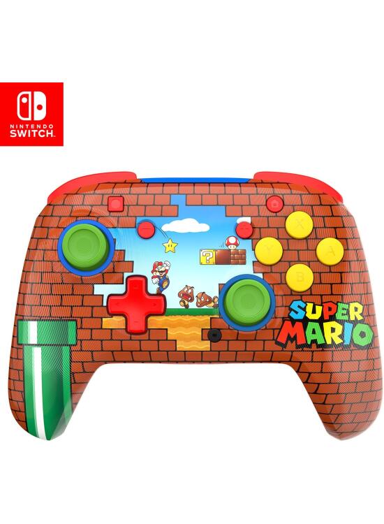 Un Vistazo al Controlador Inalámbrico Rematch Mario Bricks