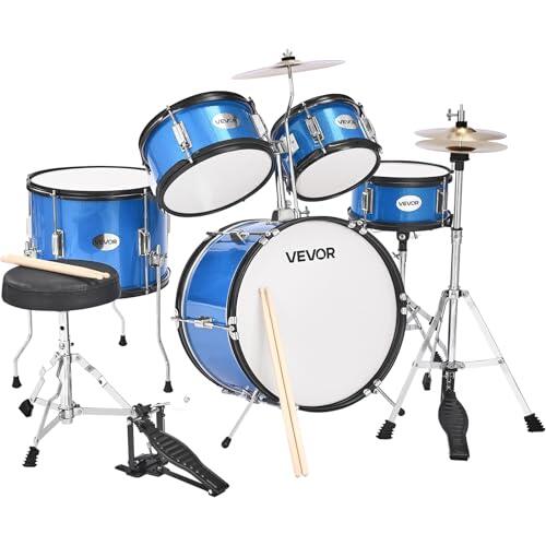 El ritmo ideal para los jóvenes músicos: Análisis de la batería infantil VEVOR de 5 piezas