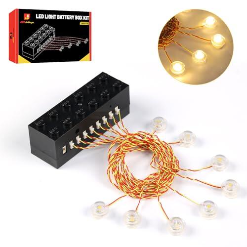 Ilumina tus construcciones: Análisis del JMBricklayer Kit de caja de batería LED JMB001