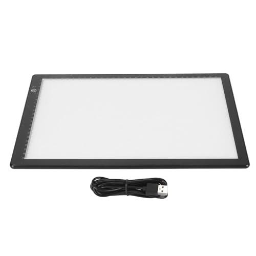 Ghzste Visor de Diapositivas Ultra Slim con 3 Aplicaciones de Modo de Brillo Edición de Escáner de Diapositivas USB de LED Suave para una Película Negativa, Adecuada para la Vista