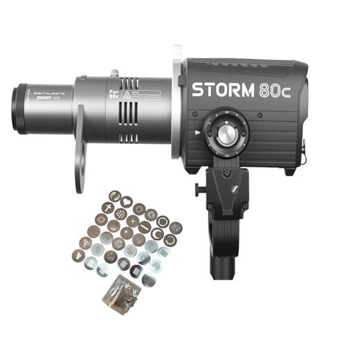 Mini Snoot Optico para Aputure Storm 80C Luz COB