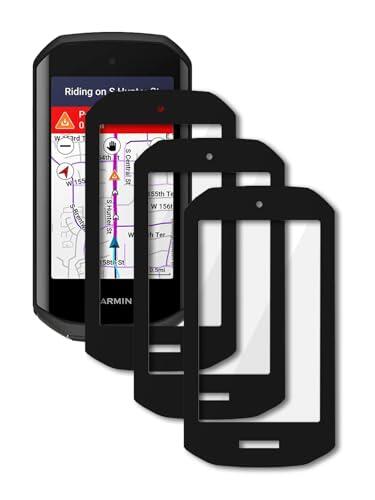 iDaPro Protector de pantalla para Garmin Edge 1050, Vidrio Templado 9H | Lote de 3 + Caja ABS. Dureza 9H, Antiarañazos, Antiburbujas, Alta definición, Antihuellas, 0.3mm Ultrafino.