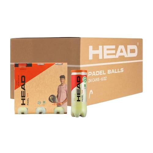 Cajon Bolas Packs 3 Botes HEAD Padel 575651 (8 Packs DE 3 Botes)