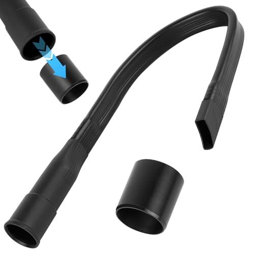 IYEREER Boquilla Flexible Universal Aspiradora 62cm 32‑35mm | Accesorio flexible, compatible con tubos de succión de aspiradora