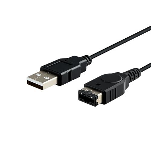 Mcbazel Cable de Carga USB para Nintendo DS/GBA SP, Cable Cargador USB Compatible con Nintendo DS/Gameboy Advance SP, 1.2M