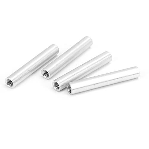 Keenso Pilar de Soporte de Aluminio de Tornillo para Mujeres 4pc Pilar de Soporte