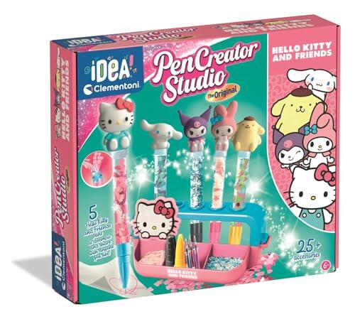 Crea tus propios bolígrafos con Hello Kitty: El kit creativo definitivo