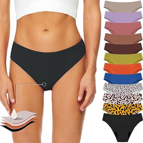 Bikini Menstrual Mujer Baño Niña Adolescentes Bikini Menstrual Bañador Traje De Baño Menstruales Mujer Bikinis Bañadores Niña Bragas Cómodas y Suaves Bikinis Menstruales para La Braguita