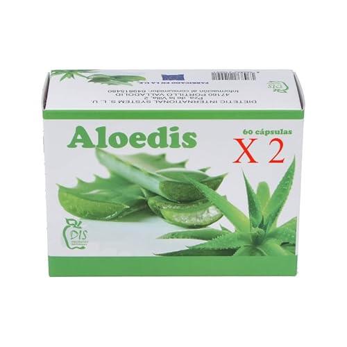 Pack 2 × Aloedis DIS – 60 cápsulas cada uno (120 cápsulas) | Aloe vera