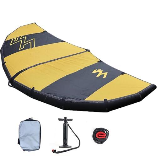 Ala Inflable De Windsurf, 4㎡, 5㎡, 6㎡ Wind Wingfoil Y Tabla De Hidroala, Vela De Surf PortáTil, Con Ventana, Para Deportes AcuáTicos, Kitesurf, Surf,D-5㎡