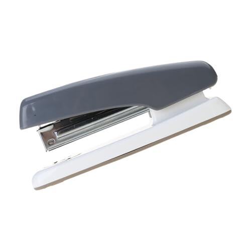 Grapadora de papel de gran tamaño, engrapadora de papel colorida, para oficina de negocios, escritorio, máquina de encuadernación de papel para negocios