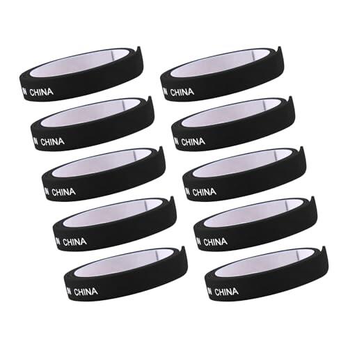 Yulokdwi Cinta para Borde De Raqueta De Tenis De Mesa - Protección 10X para Borde de Paletas de Pong - Accesorios Deportivos Antichoque para Competiciones, Entrenamientos Y Partidos