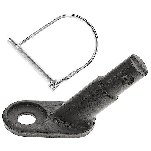 Luxshiny Adaptador de Enganche para Remolque de Bicicleta de Aleación de Aluminio Compatible con Bicicletas y Eléctricas Instalación Accesorio Duradero para Remolques de Mascotas y Bebés