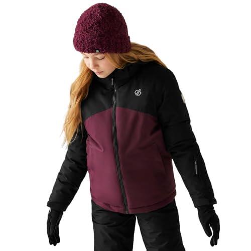 Dare2b Chaqueta de esquí Impose V para niños, impermeable, transpirable y acolchada para snowboard