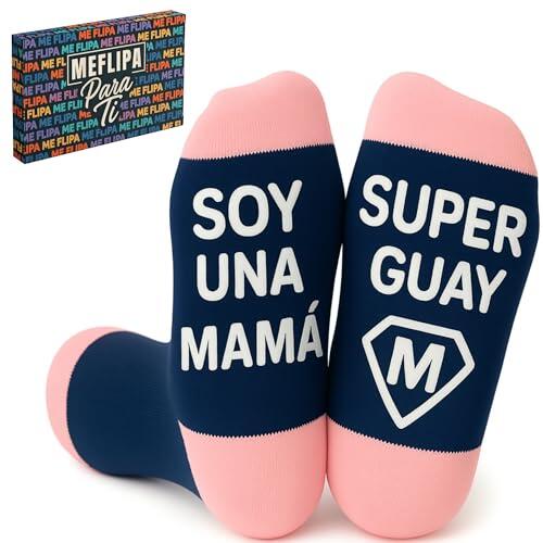 Regalos Originales para Mujer Calcetines Divertidos Graciosos Regalo Original Detalles Regalar Cumpleaños Dia Madre Primeriza Amigo Invisible Personalizados Mama Abuela Amiga Novia Compañera Trabajo