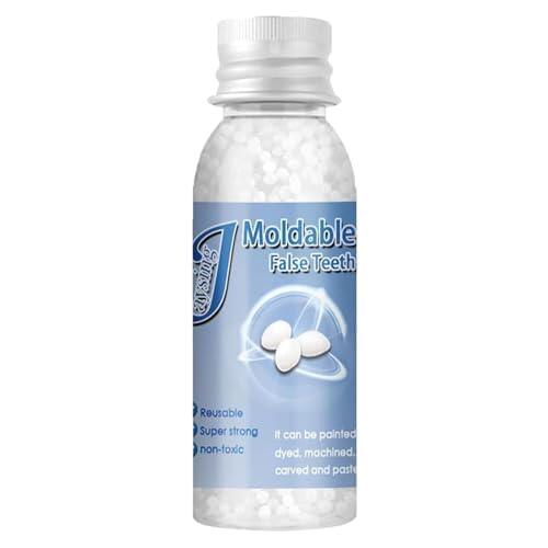 Kit de Reparación de Dientes Temporal, Dientes Falsos Moldeables Temporales,Reparación de Dientes,Empaste Provisional Dental,para Reparar el Relleno del Diente Roto Faltante (20 ml)