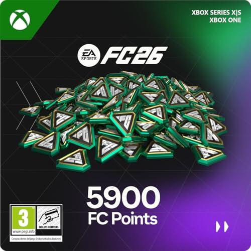 EA SPORTS FC 26 - FC POINTS 5900 Points | Xbox Series X|S - Código de descarga
