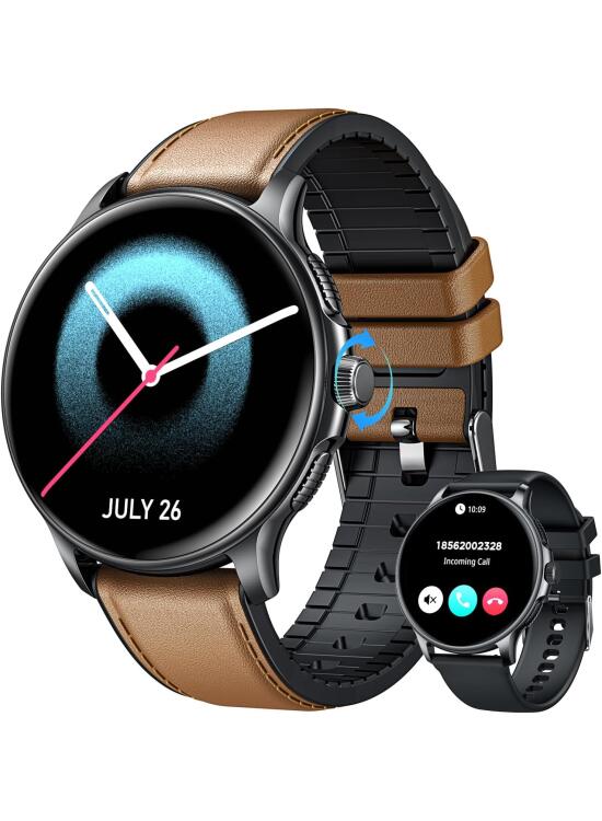 Análisis Detallado del Smartwatch con Pantalla Redonda y Funciones de Llamada