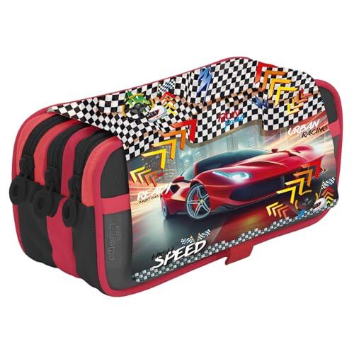 Análisis y características del estuche triple Office Box Design Racing