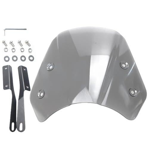 Parabrisas de motocicleta, parabrisas de scooter, extensión aerodinámica aerodinámica de consola para lluvia, viajes por carretera, viajes, camping, pista