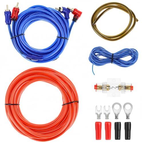 Potencia tu sonido: Todo sobre el kit de cables QWORK para audio de coche