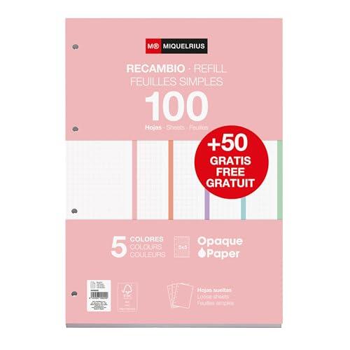 Organización y Calidad para tus Apuntes: Recambio Miquelrius A4
