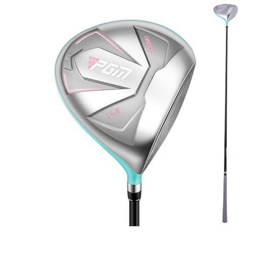 Conductores de golf para mano izquierda o derecha, eje de carbono ultraligero de 60 g para hombres y mujeres #1 Fairway Golf Club Woods, deportes y exteriores (derecho, plateado)