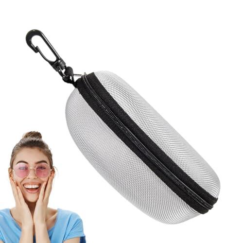 Genérico Funda Para Gafas Deportivas,Estuche Protector Con Gancho | Clip Para Cinturón Revestimiento Impermeable Para Viajes Ciclismo Acampada Unisex