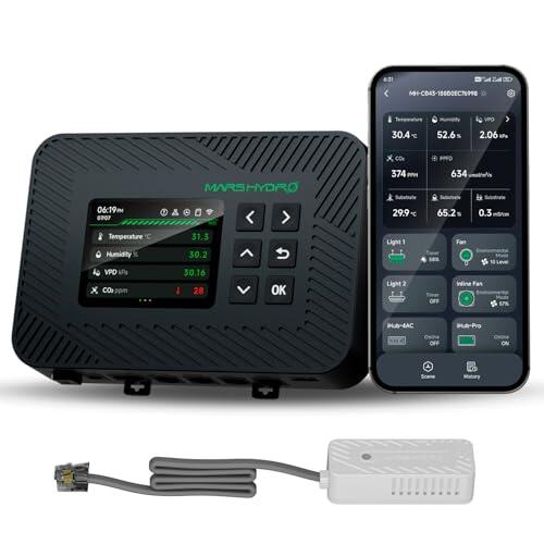 Control Inteligente para Cultivo Indoor: Análisis del Mars Hydro iControl