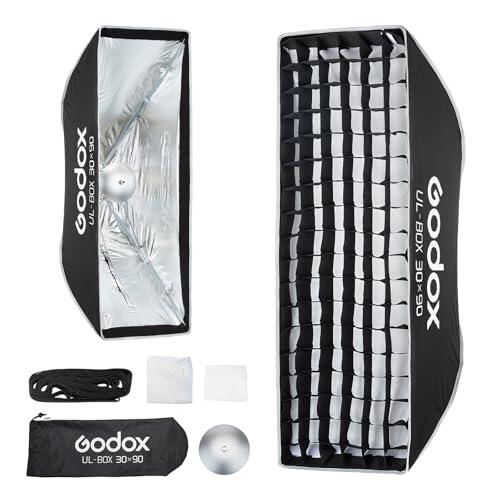 Godox UL-Box 30 x 90 cm Quick Release Umbrella Softbox, 12"x 35" Stripbox