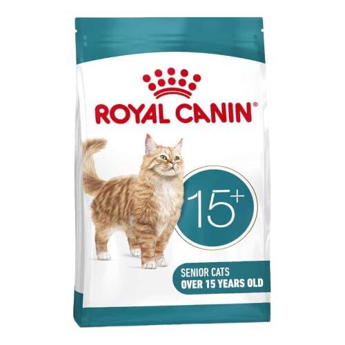 ROYAL CANIN AGEING 15+ | 2 kg | Alimento seco para Gatos Mayores de 15 años | Fórmula con el Complejo HealthyAge7™ | Contiene croquetas fáciles de Masticar