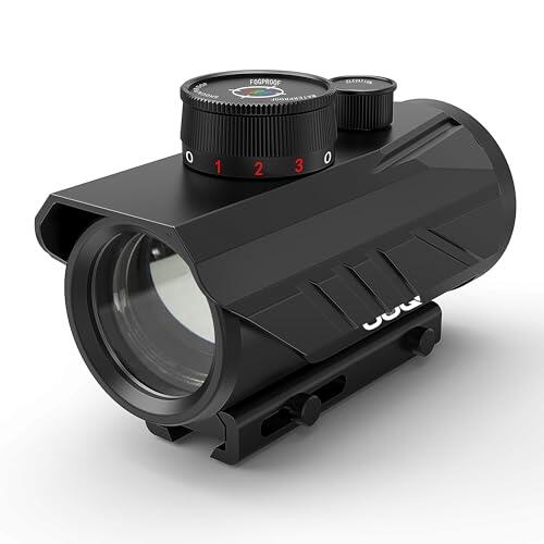 UUQ Indicador Óptico para Airsoft y Paintball, 1x30mm, Luz Ajustable
