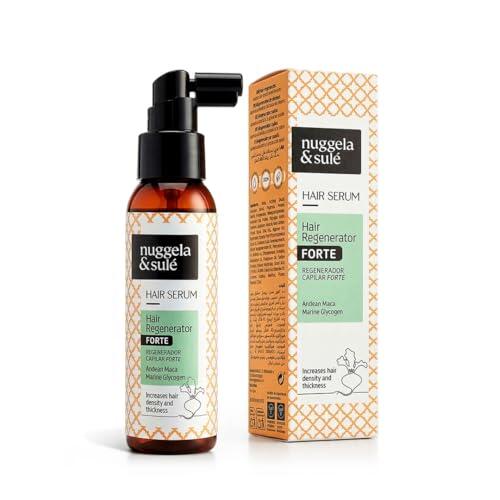 Nuggela & Sulé Sérum Regenerador Forte - Tratamiento de Choque para hombres y mujeres que reactiva los folículos y favorece la regeneración capilar. 70 ml