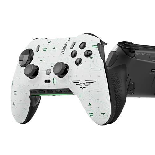 Scuf ENVISION PRO V1 (2023) COD Warzone (Light) Wireless Controlador para Juegos de PC - Cinco Teclas G Reasignables, Paletas Traseras Reasignables, Disparadores Instantáneos, Compatible con iCUE