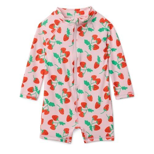 Guía completa sobre la camiseta de manga larga Amazon Essentials para bebés en diseño de fresas rojas y tomate rosa