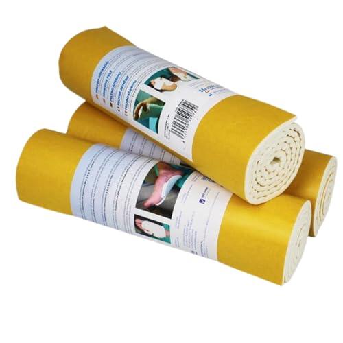 Fieltro Adhesivo Podológico Herbitas – Protección Plantar y Descarga de Presión Antirozaduras – Diferentes Grosores – Recortable, Profesional, Autoadhesivo. (3Mm, 1 Unidad)
