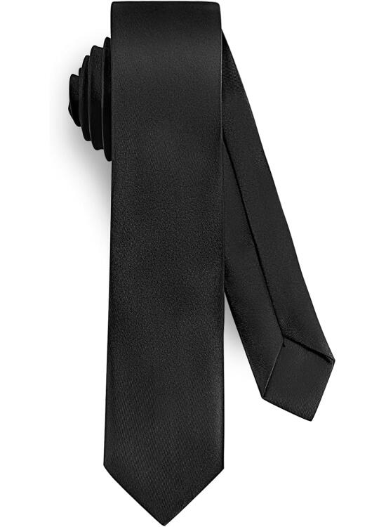 URAQT Corbatas para Hombre, 5CM Corbatas Delgadas, Color Sólido, Empatar Formal Clásica, Ropa Accesorios Regalo, Atars de Hombre Modernas para Boda, Fiesta, Business Negocios